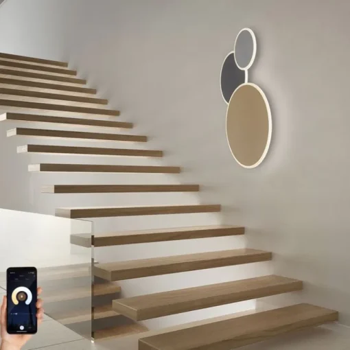 Paul Neuhaus Q Smart plafondlamp messing, staal en grijs incl. LED - Stan
