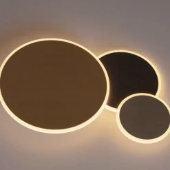Paul Neuhaus Q Smart plafondlamp messing, staal en grijs incl. LED - Stan