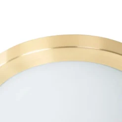 QAZQA Smart plafonnière goud 31 cm IP44 incl. Wifi A60 - Yuma