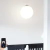 QAZQA Smart Scandinavische hanglamp opaal glas 50cm incl. Wifi A60 - Ball 50