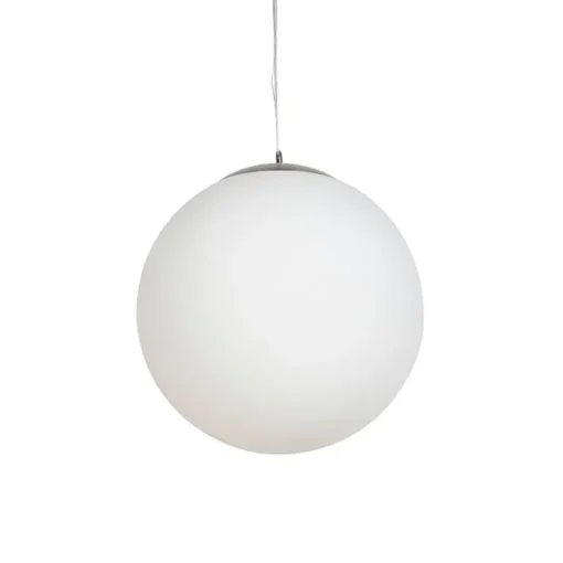 QAZQA Smart Scandinavische hanglamp opaal glas 50cm incl. Wifi A60 - Ball 50