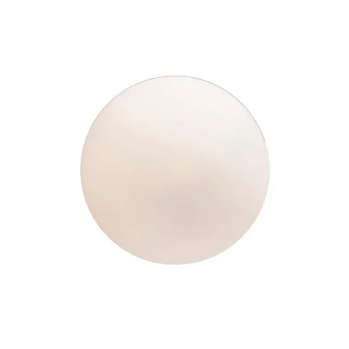 QAZQA Smart Scandinavische hanglamp opaal glas 50cm incl. Wifi A60 - Ball 50