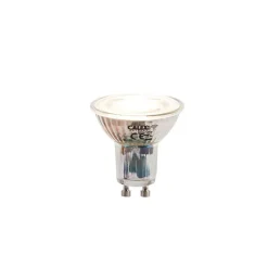 QAZQA Smart staande buitenlamp antraciet 65 cm IP44 incl. Wifi GU10 - Baleno