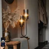 QAZQA Smart tafellamp zwart met smoke glas 2-lichts incl. 2 Wifi ST64 - Laura