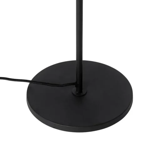 QAZQA Smart vloerlamp zwart 3-lichts incl. 3 Wifi GU10 50mm - Jeana