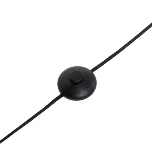 QAZQA Smart vloerlamp zwart 3-lichts incl. 3 Wifi GU10 50mm - Jeana