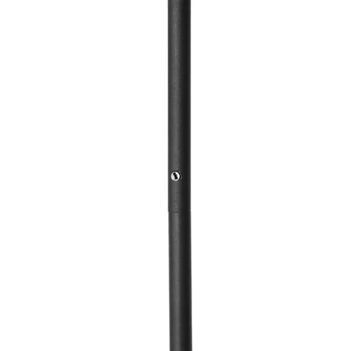 QAZQA Smart vloerlamp zwart 3-lichts incl. 3 Wifi GU10 50mm - Jeana