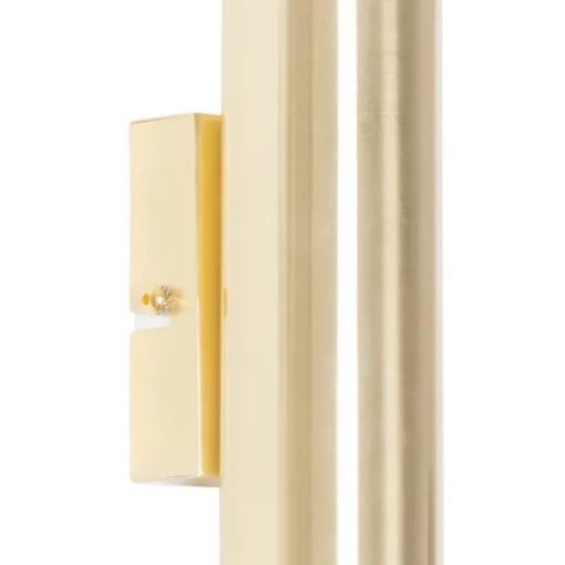 QAZQA Smart wandlamp messing incl. 2 Wifi GU10 - Jeana