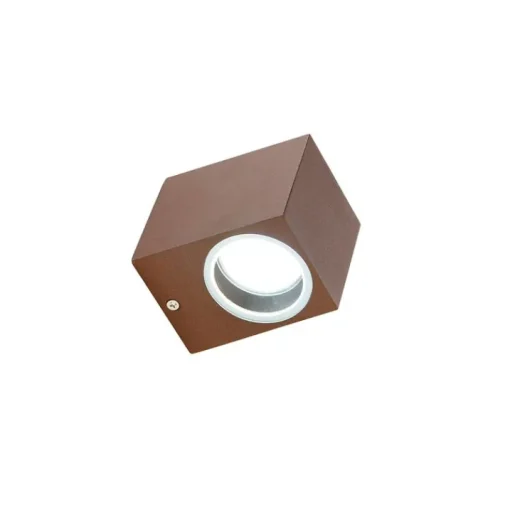 QAZQA Smart wandlamp roestbruin IP44 incl. Wifi GU10 - Baleno