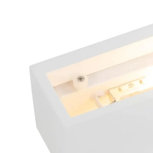 QAZQA Smart wandlamp wit incl. Wifi G9 - Tjada Novo