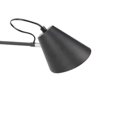 QAZQA Smart wandlamp zwart 2-lichts verstelbaar incl. Wifi A60 - Lune