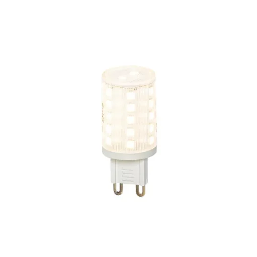QAZQA Smart wandlamp zwart met USB en flexarm incl. Wifi G9 - Flero