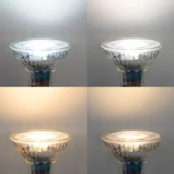 QAZQA Smart Wandlamp zwart met voetschakelaar 3-lichts incl. 3 Wifi GU10 50mm - Jeana Luxe