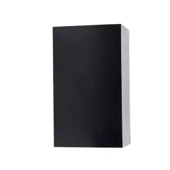 QAZQA Smart wandlamp zwart van kunststof incl. 2 Wifi GU10 - Baleno