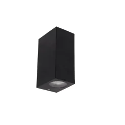 QAZQA Smart wandlamp zwart van kunststof incl. 2 Wifi GU10 - Baleno
