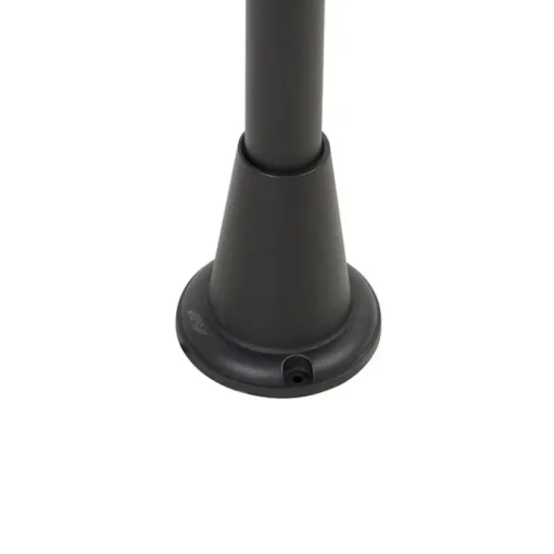 QAZQA Staande buitenlamp zwart 100 cm met grondpin en kabelmof - Charlois