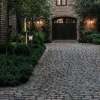 QAZQA Staande buitenlantaarn zwart 120 cm IP44 - New Orleans