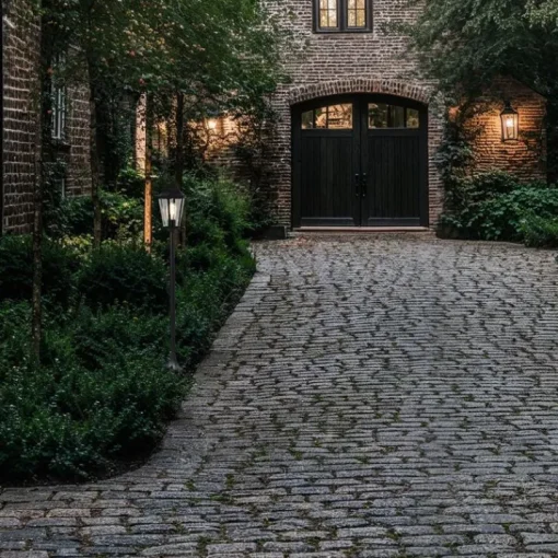 QAZQA Staande buitenlantaarn zwart 120 cm IP44 - New Orleans