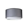 QAZQA Stoffen hangkap zwart/wit 47/25 - Duo
