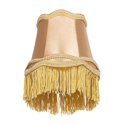 QAZQA Stoffen klemkap goud 12/8,5/15 - Granny