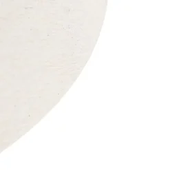 QAZQA Stoffen lampenkap beige rond schuin 50/17,5/25