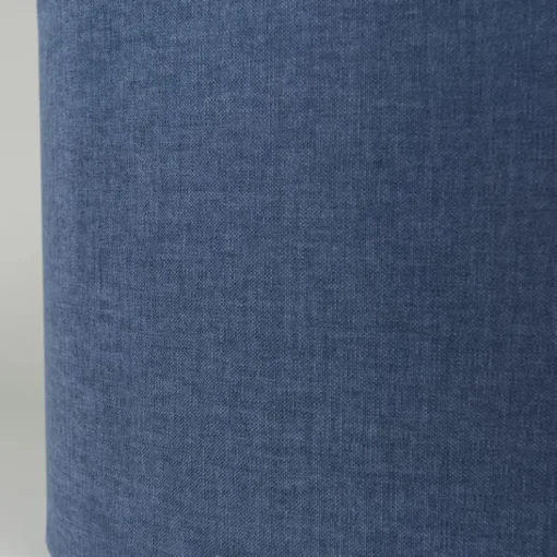 QAZQA Stoffen lampenkap donkerblauw 50/50/25