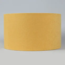 QAZQA Stoffen lampenkap geel 35/35/20
