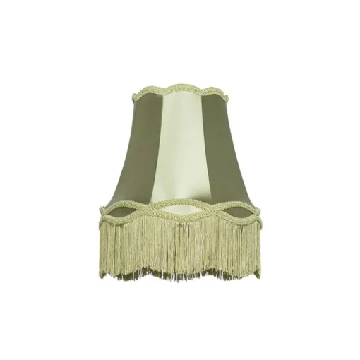 QAZQA Stoffen lampenkap groen 30 cm - Granny