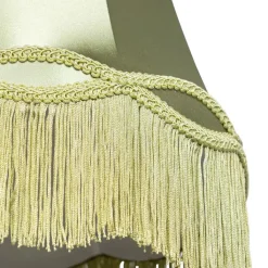 QAZQA Stoffen lampenkap groen 30 cm - Granny