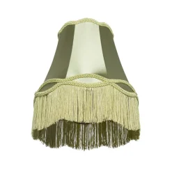 QAZQA Stoffen lampenkap groen 30 cm - Granny