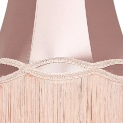 QAZQA Stoffen lampenkap roze 30/18/26 - Granny