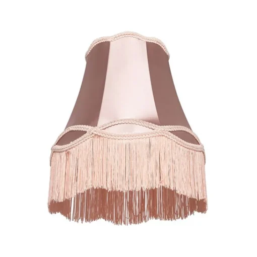 QAZQA Stoffen lampenkap roze 30/18/26 - Granny