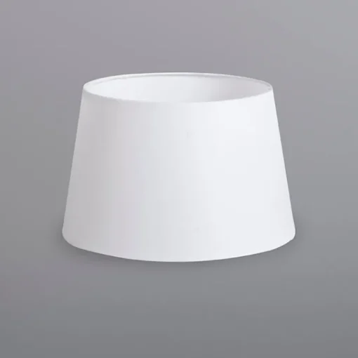 QAZQA Tafellamp goud/messing met kap wit 25 cm verstelbaar - Parte