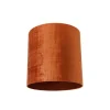 QAZQA Velours lampenkap rood cilinder 40/40/40