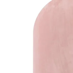 QAZQA Velours lampenkap roze 35/35/20 met gouden binnenkant