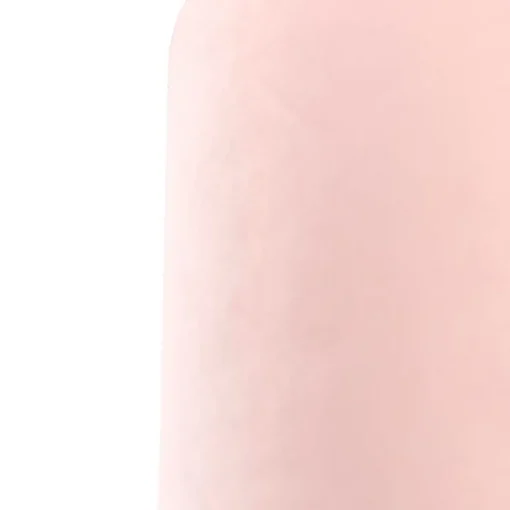 QAZQA Velours lampenkap roze 40/40/40 met gouden binnenkant