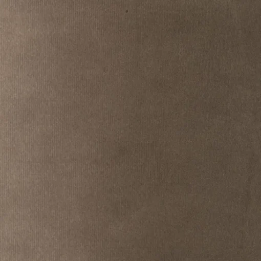 QAZQA Velours lampenkap taupe 35/35/20 met gouden binnenkant