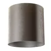 QAZQA Velours lampenkap taupe cilinder 40/40/40