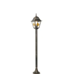 QAZQA Vintage buiten lantaarn antiek goud 120 cm - Antigua
