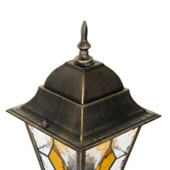 QAZQA Vintage buiten lantaarn antiek goud 120 cm - Antigua