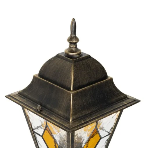 QAZQA Vintage buiten lantaarn antiek goud 120 cm - Antigua