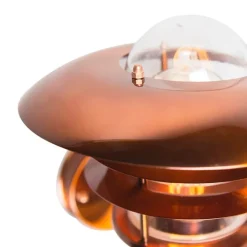 QAZQA Vintage buitenwandlamp koper IP44 - Prato