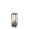 QAZQA Vintage staande buitenlamp antiek goud 40 cm IP44 - Charlois