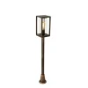 QAZQA Vintage staande buitenlamp antiek goud 100 cm IP44 - Charlois