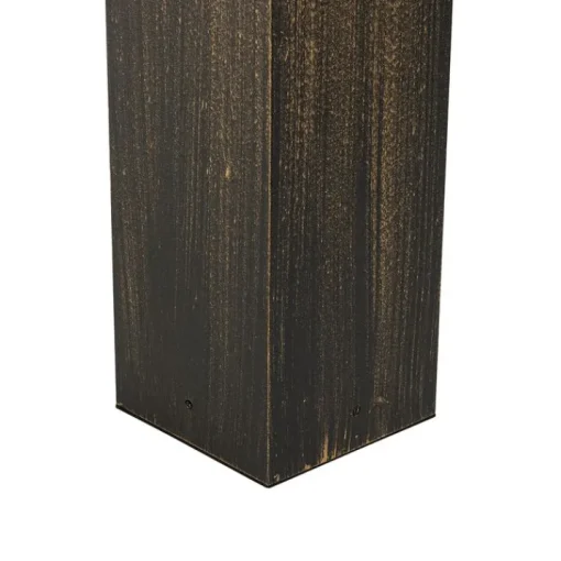 QAZQA Vintage staande buitenlamp antiek goud 80 cm IP44 - Charlois