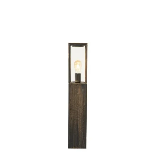 QAZQA Vintage staande buitenlamp antiek goud 80 cm IP44 - Charlois