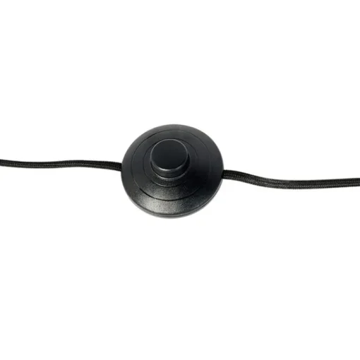 QAZQA Vintage vloerlamp op bamboo driepoot groen met koper - Barrel