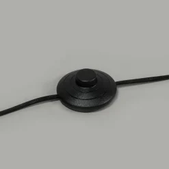 QAZQA Vloerlamp messing met groene kap 50 cm - Kaso