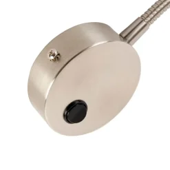 QAZQA Wandlamp staal met flexarm - Karin flex