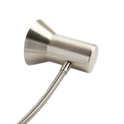 QAZQA Wandlamp staal met flexarm - Karin flex